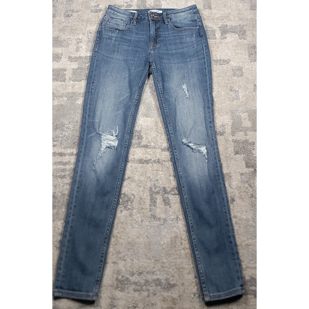 Vigoss Jagger Skinny Classic Fit‎ Blue Denim Stretch Women's Jeans Size 27x29